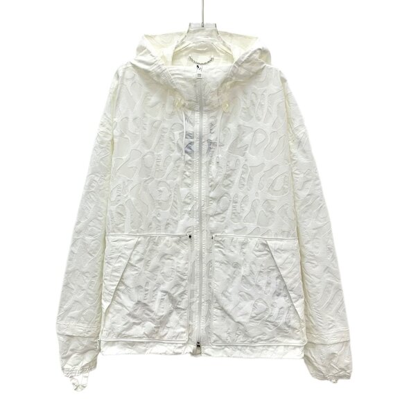 Louis Vuitton Other - LV White Logo All-Over Print Hoodie Zip-Up Long Sleeve Jacket